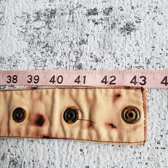 Rabbit and Empee Tie Dye Waist Utility Pocket Belt Length: 43" - Picture 11 of 11